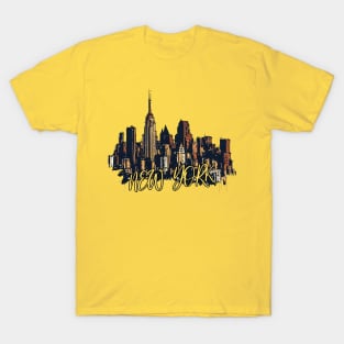 New york city skyline T-Shirt